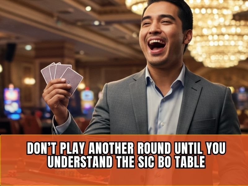 Sic Bo Table