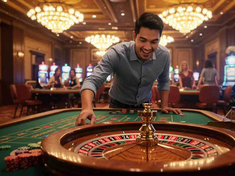 Classic roulette table action featuring Pai-Gow style gameplay