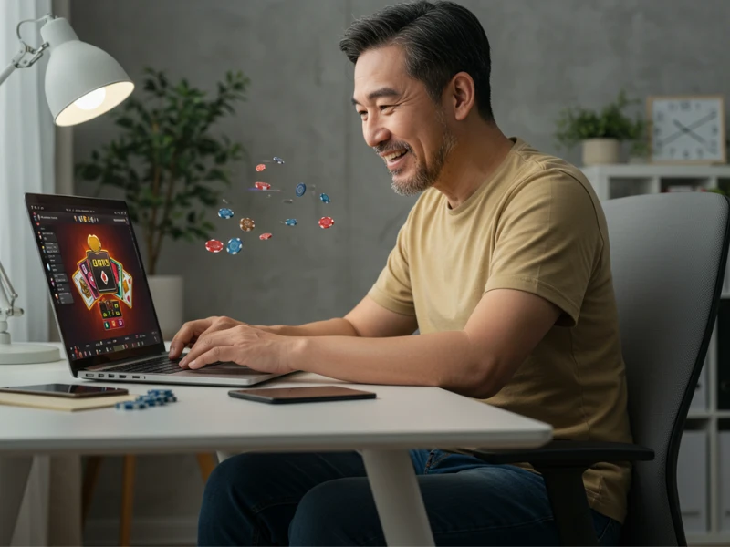 digital blackjack table featured in pusoy card game online