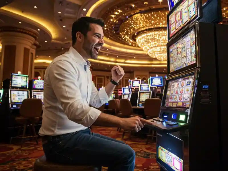 friends smiling and having fun while playing pusoy card gameOnline and casino slots together