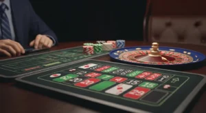 gamezone casino platform online roulette spinning as person watches closely