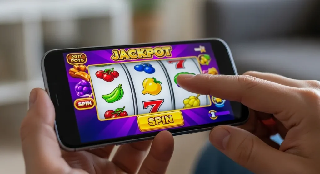 jiliasia casino slot hands tapping screen buenas casino